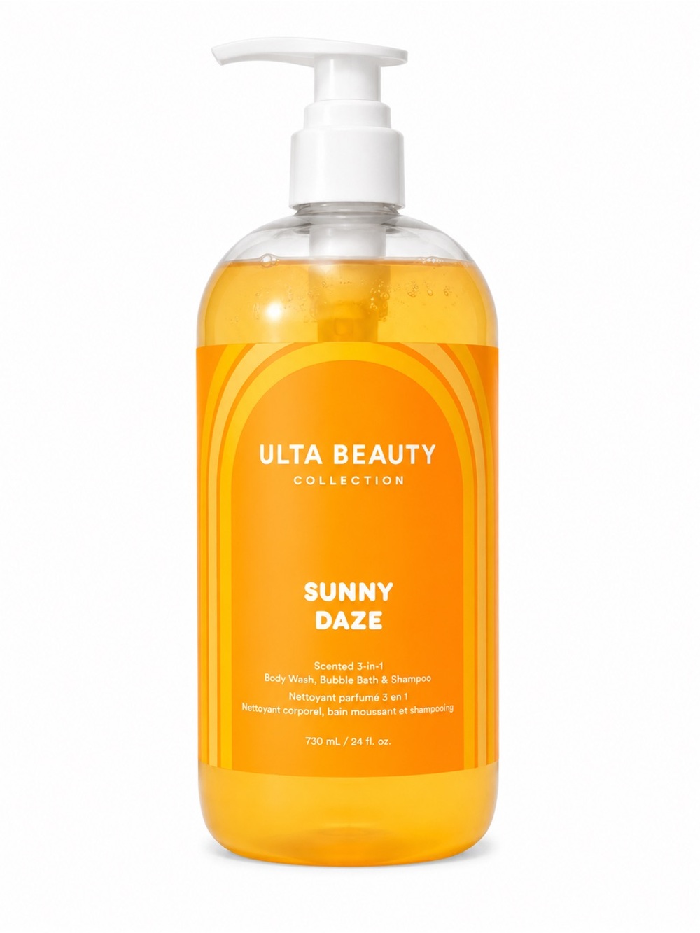 Ulta Beauty Sunny Daze 3-in-1 Body Wash, Bubble Bath & Shampoo